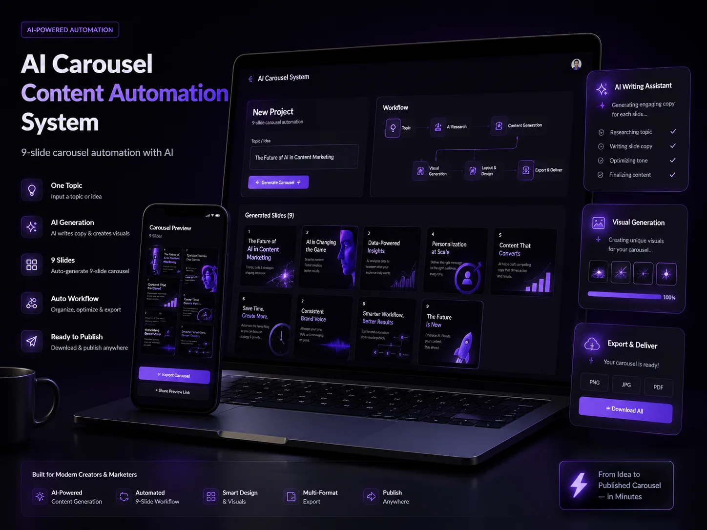 AI Carousel Content Automation System