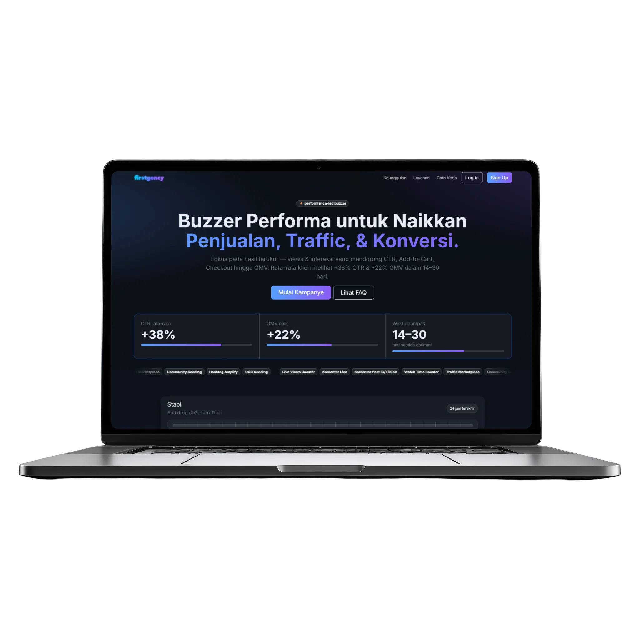 Performance Buzzer Website